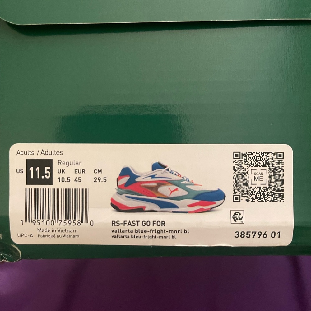 NWT PUMA Faster & fresher than any of our RS kicks yet. The PUMA RS-Fast Go For. - Picture 12 of 14